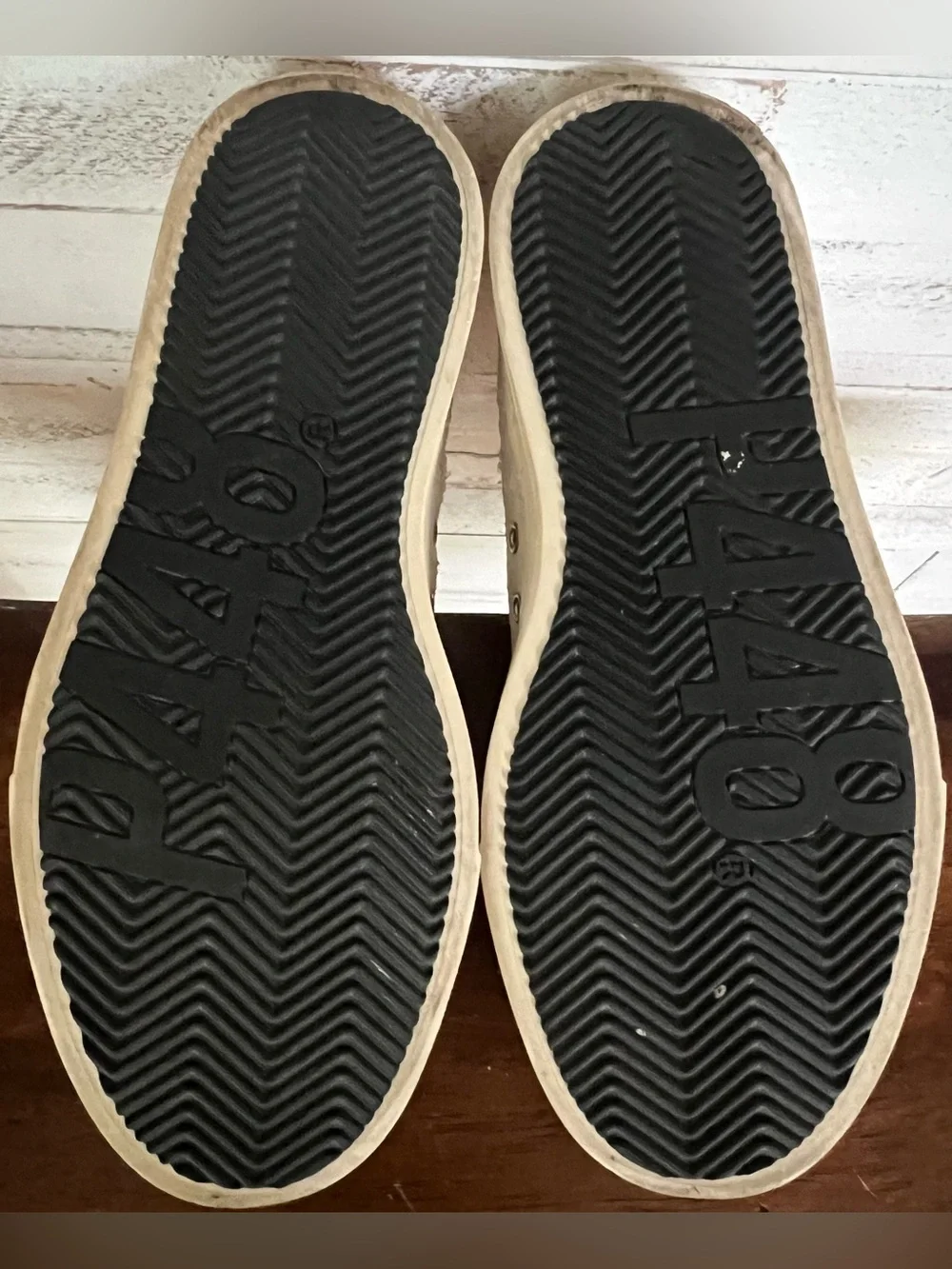 P448 Jack Macrame/Ecru Sneakers Size 36. - Picture 9 of 10